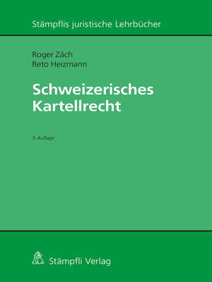 cover image of Schweizerisches Kartellrecht
